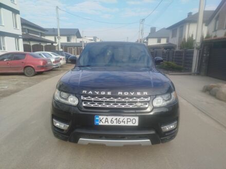 Чорний Ленд Ровер Range Rover Sport, об'ємом двигуна 3 л та пробігом 219 тис. км за 21500 $, фото 1 на Automoto.ua