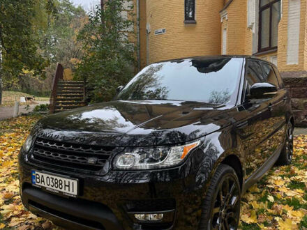 Черный Ленд Ровер Рендж Ровер Спорт, объемом двигателя 3 л и пробегом 185 тыс. км за 30999 $, фото 1 на Automoto.ua