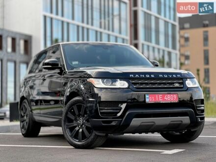 Чорний Ленд Ровер Range Rover Sport, об'ємом двигуна 3 л та пробігом 173 тис. км за 21500 $, фото 1 на Automoto.ua