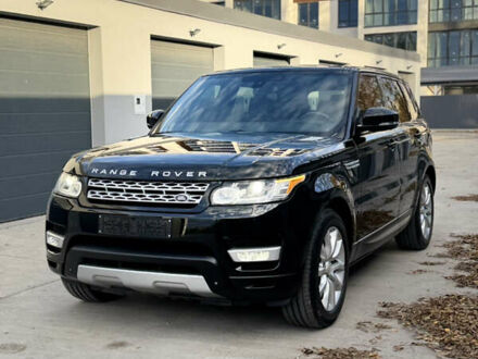 Чорний Ленд Ровер Range Rover Sport, об'ємом двигуна 3 л та пробігом 77 тис. км за 26300 $, фото 1 на Automoto.ua