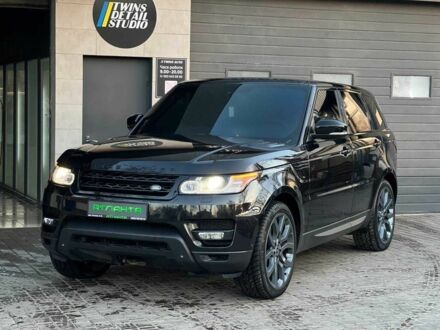 Чорний Ленд Ровер Range Rover Sport, об'ємом двигуна 5 л та пробігом 170 тис. км за 21940 $, фото 1 на Automoto.ua