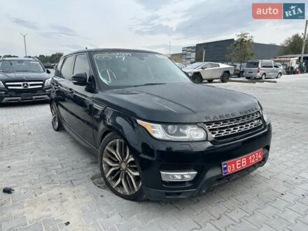 Чорний Ленд Ровер Range Rover Sport, об'ємом двигуна 3 л та пробігом 125 тис. км за 12500 $, фото 1 на Automoto.ua