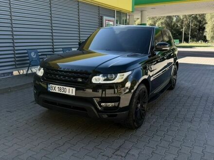 Чорний Ленд Ровер Range Rover Sport, об'ємом двигуна 3 л та пробігом 176 тис. км за 21500 $, фото 1 на Automoto.ua