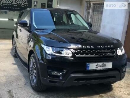 Чорний Ленд Ровер Range Rover Sport, об'ємом двигуна 3 л та пробігом 129 тис. км за 45000 $, фото 1 на Automoto.ua