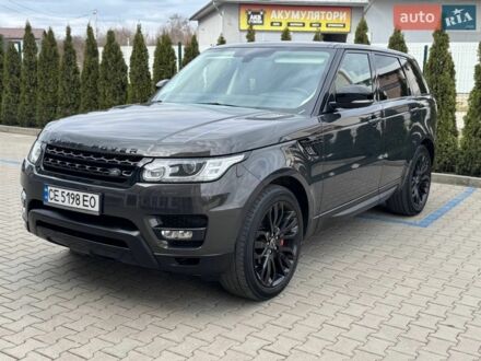 Чорний Ленд Ровер Range Rover Sport, об'ємом двигуна 2.99 л та пробігом 123 тис. км за 24900 $, фото 1 на Automoto.ua