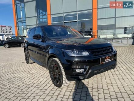 Чорний Ленд Ровер Range Rover Sport, об'ємом двигуна 5 л та пробігом 152 тис. км за 24900 $, фото 1 на Automoto.ua
