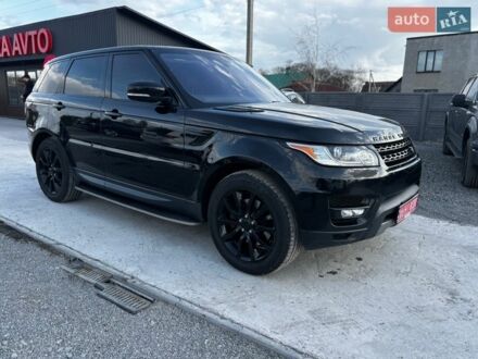 Черный Ленд Ровер Рендж Ровер Спорт, объемом двигателя 2.99 л и пробегом 201 тыс. км за 26900 $, фото 1 на Automoto.ua