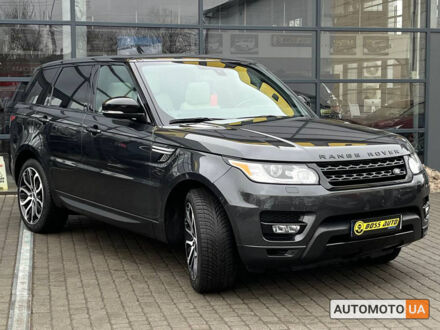Чорний Ленд Ровер Range Rover Sport, об'ємом двигуна 3 л та пробігом 122 тис. км за 28800 $, фото 1 на Automoto.ua