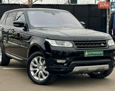Черный Ленд Ровер Рендж Ровер Спорт, объемом двигателя 3 л и пробегом 143 тыс. км за 35500 $, фото 1 на Automoto.ua