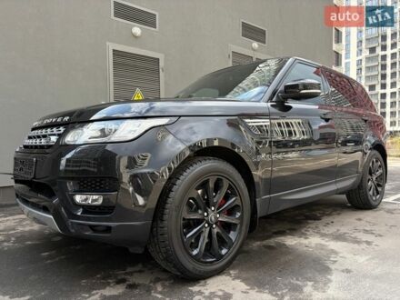 Черный Ленд Ровер Рендж Ровер Спорт, объемом двигателя 3 л и пробегом 123 тыс. км за 29333 $, фото 1 на Automoto.ua