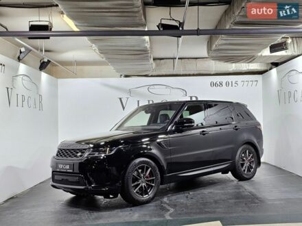 Чорний Ленд Ровер Range Rover Sport, об'ємом двигуна 2.99 л та пробігом 126 тис. км за 27999 $, фото 1 на Automoto.ua