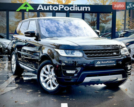 Черный Ленд Ровер Рендж Ровер Спорт, объемом двигателя 3 л и пробегом 143 тыс. км за 37000 $, фото 1 на Automoto.ua