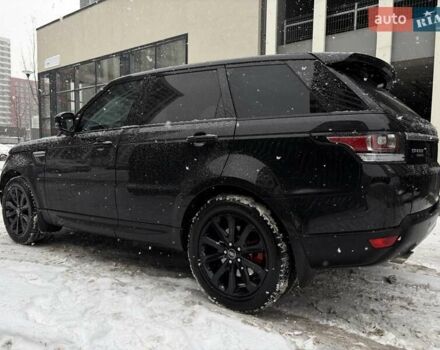 Черный Ленд Ровер Рендж Ровер Спорт, объемом двигателя 3 л и пробегом 121 тыс. км за 33222 $, фото 1 на Automoto.ua
