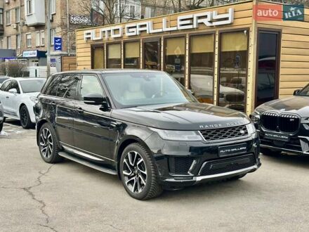Ленд Ровер Range Rover Sport 2018 у Києві на Automoto.ua Чорний Ленд Ровер Range Rover Sport, об'ємом двигуна 2.99 л та пробігом 158 тис. км за 44200 $, фото 1 на Automoto.ua