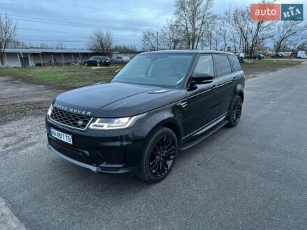 Чорний Ленд Ровер Range Rover Sport, об'ємом двигуна 2 л та пробігом 72 тис. км за 43000 $, фото 1 на Automoto.ua
