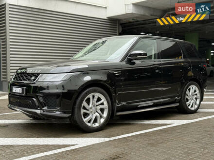 Ленд Ровер Range Rover Sport 2018 у Києві на Automoto.ua Чорний Ленд Ровер Range Rover Sport, об'ємом двигуна 3 л та пробігом 162 тис. км за 46000 $, фото 1 на Automoto.ua