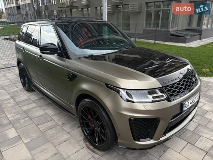 Чорний Ленд Ровер Range Rover Sport, об'ємом двигуна 5 л та пробігом 86 тис. км за 71000 $, фото 1 на Automoto.ua
