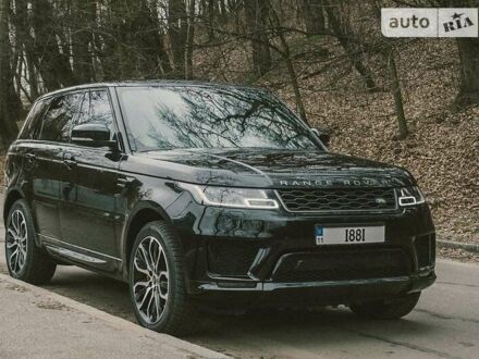 Ленд Ровер Range Rover Sport 2018 у Києві на Automoto.ua Чорний Ленд Ровер Range Rover Sport, об'ємом двигуна 4.4 л та пробігом 133 тис. км за 92000 $, фото 1 на Automoto.ua
