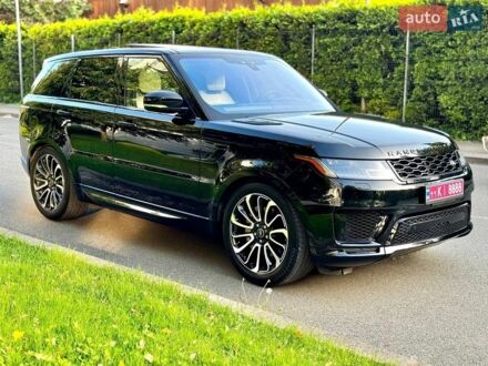 Чорний Ленд Ровер Range Rover Sport, об'ємом двигуна 3 л та пробігом 82 тис. км за 48000 $, фото 1 на Automoto.ua