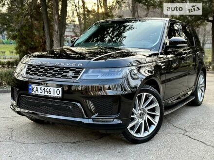 Ленд Ровер Range Rover Sport 2019 у Києві на Automoto.ua Чорний Ленд Ровер Range Rover Sport, об'ємом двигуна 3 л та пробігом 112 тис. км за 65950 $, фото 1 на Automoto.ua