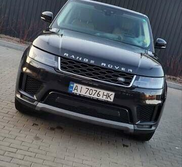 Ленд Ровер Range Rover Sport 2019 у Києві на Automoto.ua Чорний Ленд Ровер Range Rover Sport, об'ємом двигуна 2 л та пробігом 118 тис. км за 52900 $, фото 1 на Automoto.ua