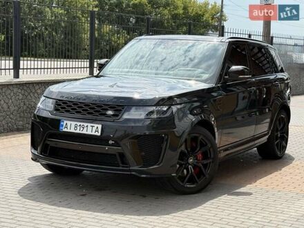 Чорний Ленд Ровер Range Rover Sport, об'ємом двигуна 5 л та пробігом 61 тис. км за 65000 $, фото 1 на Automoto.ua