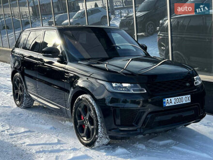 Черный Ленд Ровер Рендж Ровер Спорт, объемом двигателя 3 л и пробегом 112 тыс. км за 41500 $, фото 1 на Automoto.ua