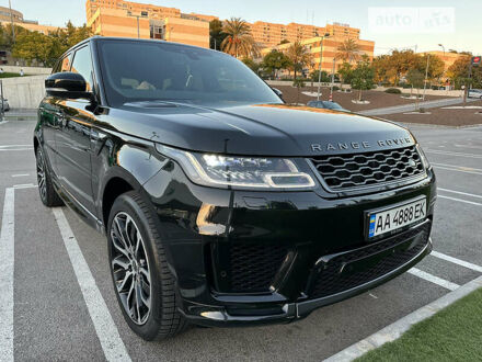 Ленд Ровер Range Rover Sport 2019 у Києві на Automoto.ua Чорний Ленд Ровер Range Rover Sport, об'ємом двигуна 3 л та пробігом 89 тис. км за 94500 $, фото 1 на Automoto.ua