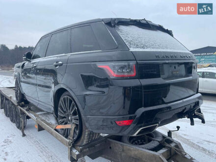 Чорний Ленд Ровер Range Rover Sport, об'ємом двигуна 3 л та пробігом 107 тис. км за 21700 $, фото 1 на Automoto.ua