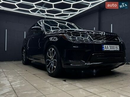 Чорний Ленд Ровер Range Rover Sport, об'ємом двигуна 3 л та пробігом 49 тис. км за 56399 $, фото 1 на Automoto.ua