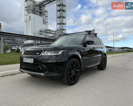 Черный Ленд Ровер Рендж Ровер Спорт, объемом двигателя 2.99 л и пробегом 99 тыс. км за 60000 $, фото 1 на Automoto.ua
