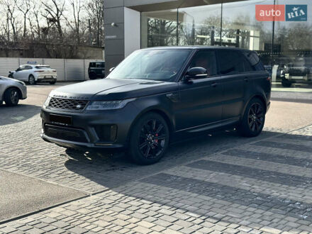 Ленд Ровер Range Rover Sport 2021 у Одесі на Automoto.ua Чорний Ленд Ровер Range Rover Sport, об'ємом двигуна 3 л та пробігом 24 тис. км за 90000 $, фото 1 на Automoto.ua