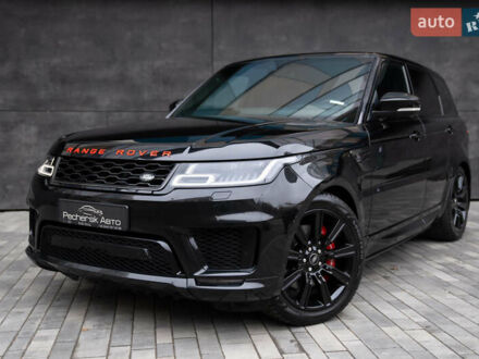 Ленд Ровер Range Rover Sport 2021 у Києві на Automoto.ua Чорний Ленд Ровер Range Rover Sport, об'ємом двигуна 3 л та пробігом 146 тис. км за 64000 $, фото 1 на Automoto.ua