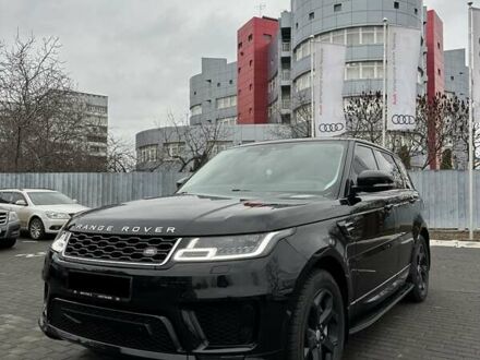 Ленд Ровер Range Rover Sport 2021 у Києві на Automoto.ua Чорний Ленд Ровер Range Rover Sport, об'ємом двигуна 3 л та пробігом 58 тис. км за 71999 $, фото 1 на Automoto.ua
