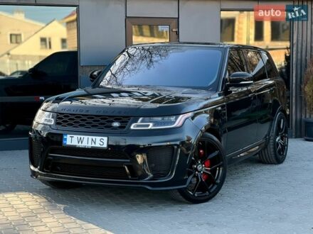 Черный Ленд Ровер Рендж Ровер Спорт, объемом двигателя 3 л и пробегом 53 тыс. км за 60900 $, фото 1 на Automoto.ua