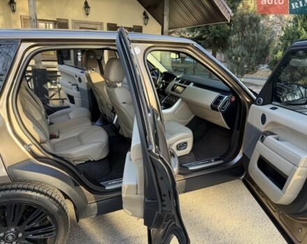 Коричневий Ленд Ровер Range Rover Sport, об'ємом двигуна 5 л та пробігом 154 тис. км за 29500 $, фото 12 на Automoto.ua