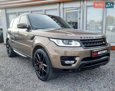 Коричневий Ленд Ровер Range Rover Sport, об'ємом двигуна 5 л та пробігом 154 тис. км за 29500 $, фото 5 на Automoto.ua