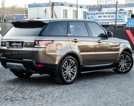 Коричневий Ленд Ровер Range Rover Sport, об'ємом двигуна 3 л та пробігом 80 тис. км за 52000 $, фото 10 на Automoto.ua