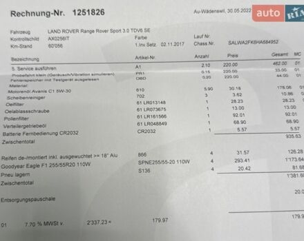 Коричневий Ленд Ровер Range Rover Sport, об'ємом двигуна 2.99 л та пробігом 113 тис. км за 30850 $, фото 38 на Automoto.ua