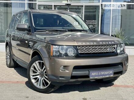 Ленд Ровер Range Rover Sport 2011 в Чернігові на Automoto.ua Коричневий Ленд Ровер Range Rover Sport, объемом двигателя 3 л и пробегом 236 тыс. км за 22000 $, фото 1 на Automoto.ua