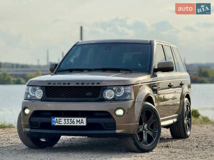 Ленд Ровер Range Rover Sport 2012 у Дніпро (Дніпропетровську) на Automoto.ua Коричневий Ленд Ровер Range Rover Sport, об'ємом двигуна 5 л та пробігом 160 тис. км за 19900 $, фото 1 на Automoto.ua