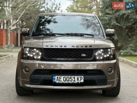 Ленд Ровер Range Rover Sport 2012 у Дніпро (Дніпропетровську) на Automoto.ua Коричневий Ленд Ровер Range Rover Sport, об'ємом двигуна 5 л та пробігом 130 тис. км за 14800 $, фото 1 на Automoto.ua
