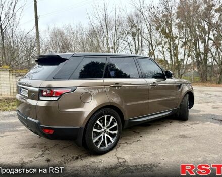 Коричневый Ленд Ровер Рендж Ровер Спорт, объемом двигателя 3 л и пробегом 183 тыс. км за 27500 $, фото 1 на Automoto.ua
