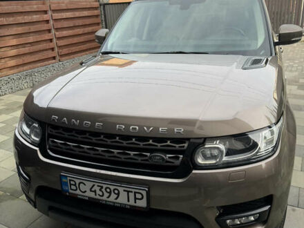 Коричневый Ленд Ровер Рендж Ровер Спорт, объемом двигателя 2.99 л и пробегом 136 тыс. км за 36000 $, фото 1 на Automoto.ua