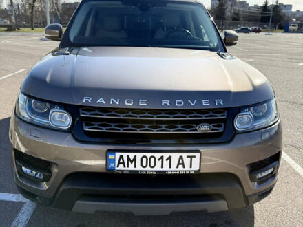 Ленд Ровер Range Rover Sport 2017 у Житомирі на Automoto.ua Коричневий Ленд Ровер Range Rover Sport, об'ємом двигуна 2.99 л та пробігом 88 тис. км за 41000 $, фото 1 на Automoto.ua