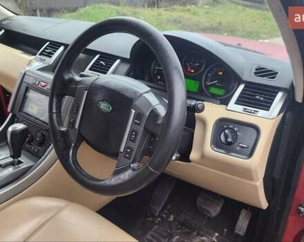 Червоний Ленд Ровер Range Rover Sport, об'ємом двигуна 2.7 л та пробігом 178 тис. км за 4500 $, фото 10 на Automoto.ua