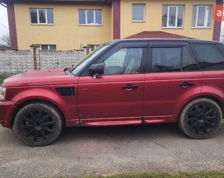 Червоний Ленд Ровер Range Rover Sport, об'ємом двигуна 2.7 л та пробігом 178 тис. км за 4500 $, фото 4 на Automoto.ua