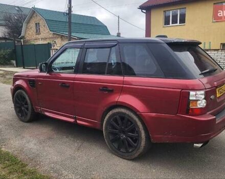 Червоний Ленд Ровер Range Rover Sport, об'ємом двигуна 2.7 л та пробігом 178 тис. км за 4500 $, фото 6 на Automoto.ua