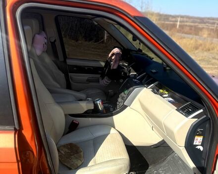 Красный Ленд Ровер Рендж Ровер Спорт, объемом двигателя 4.2 л и пробегом 260 тыс. км за 7000 $, фото 5 на Automoto.ua