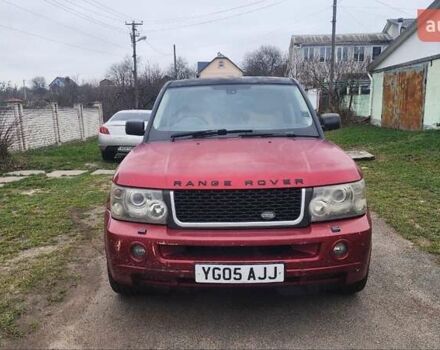 Червоний Ленд Ровер Range Rover Sport, об'ємом двигуна 2.7 л та пробігом 178 тис. км за 4500 $, фото 3 на Automoto.ua